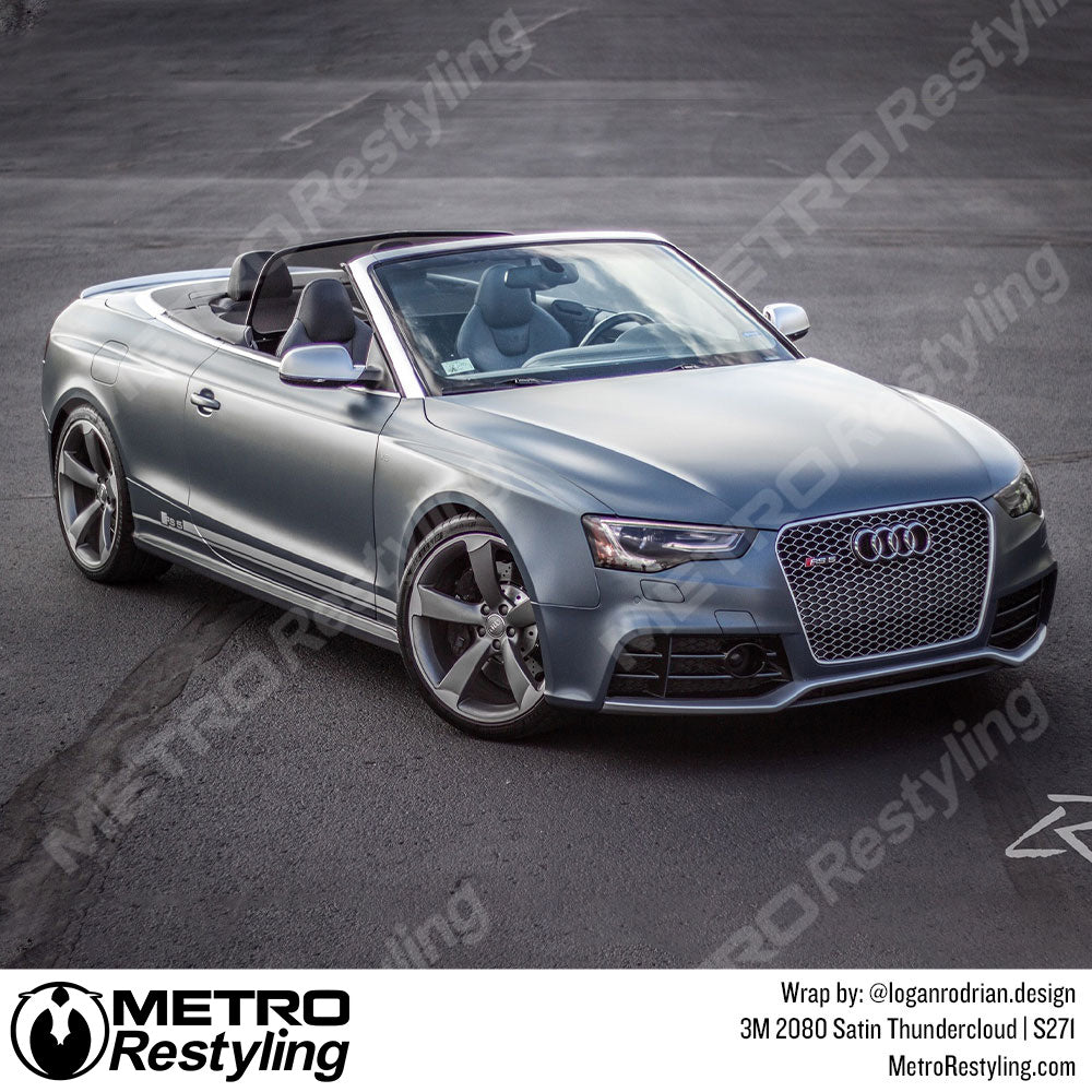 Satin Audi Vinyl Wrap
