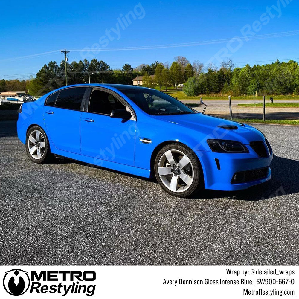 Avery Dennison SW900 Gloss Intense Blue