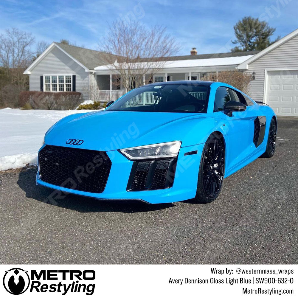 Gloss Light Blue Audi