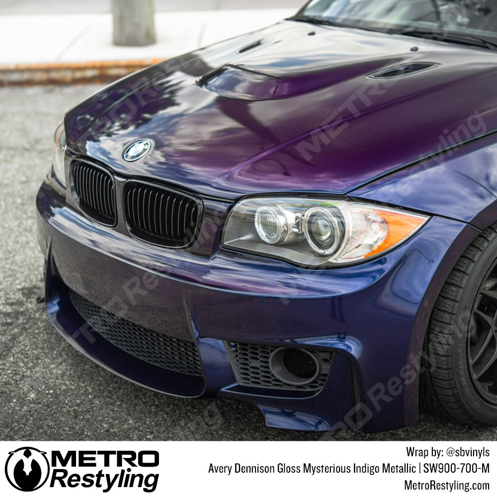 Avery Dennison SW900 Gloss Mysterious Indigo Metallic BMW
