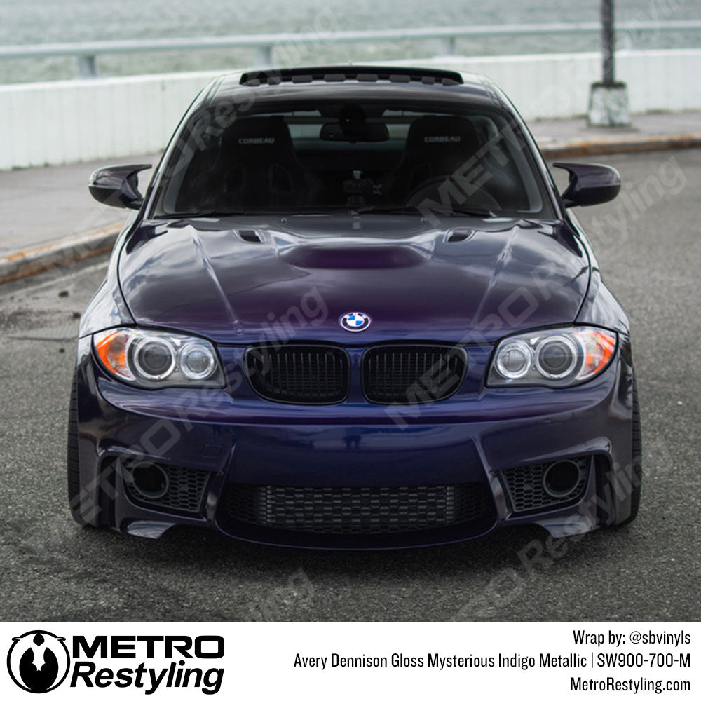 Avery Dennison SW900 Gloss Mysterious Indigo Metallic BMW