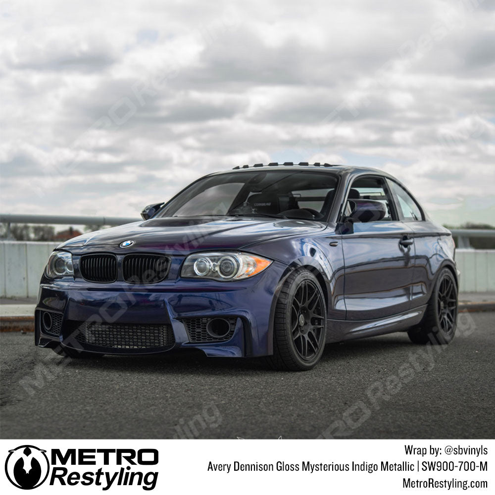 Avery Dennison SW900 Gloss Mysterious Indigo Metallic BMW