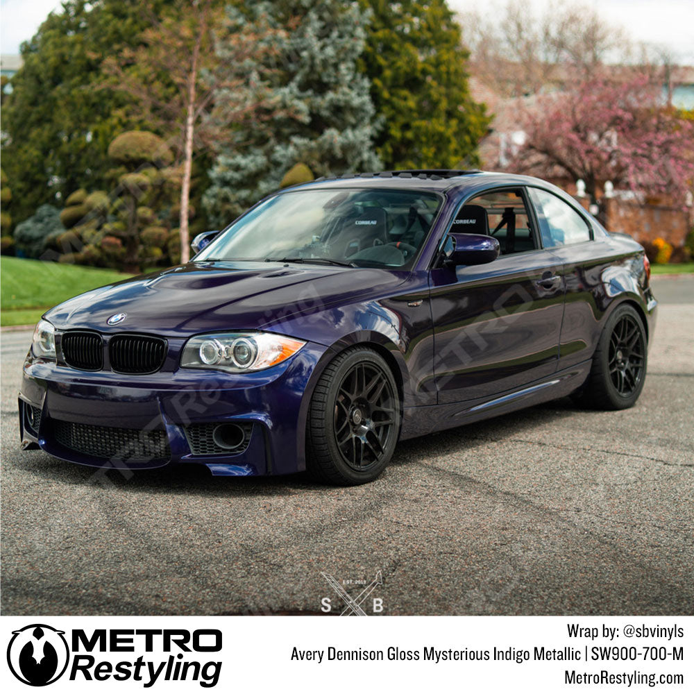 Avery Dennison SW900 Gloss Mysterious Indigo Metallic BMW