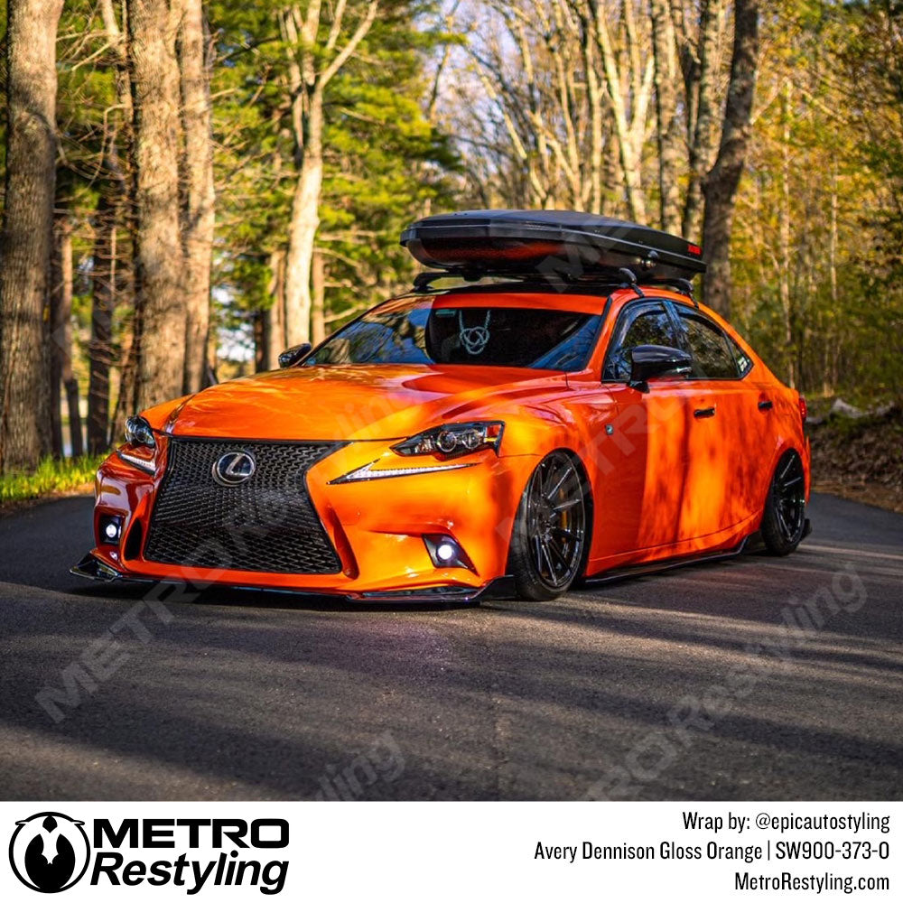 Gloss Orange Lexus