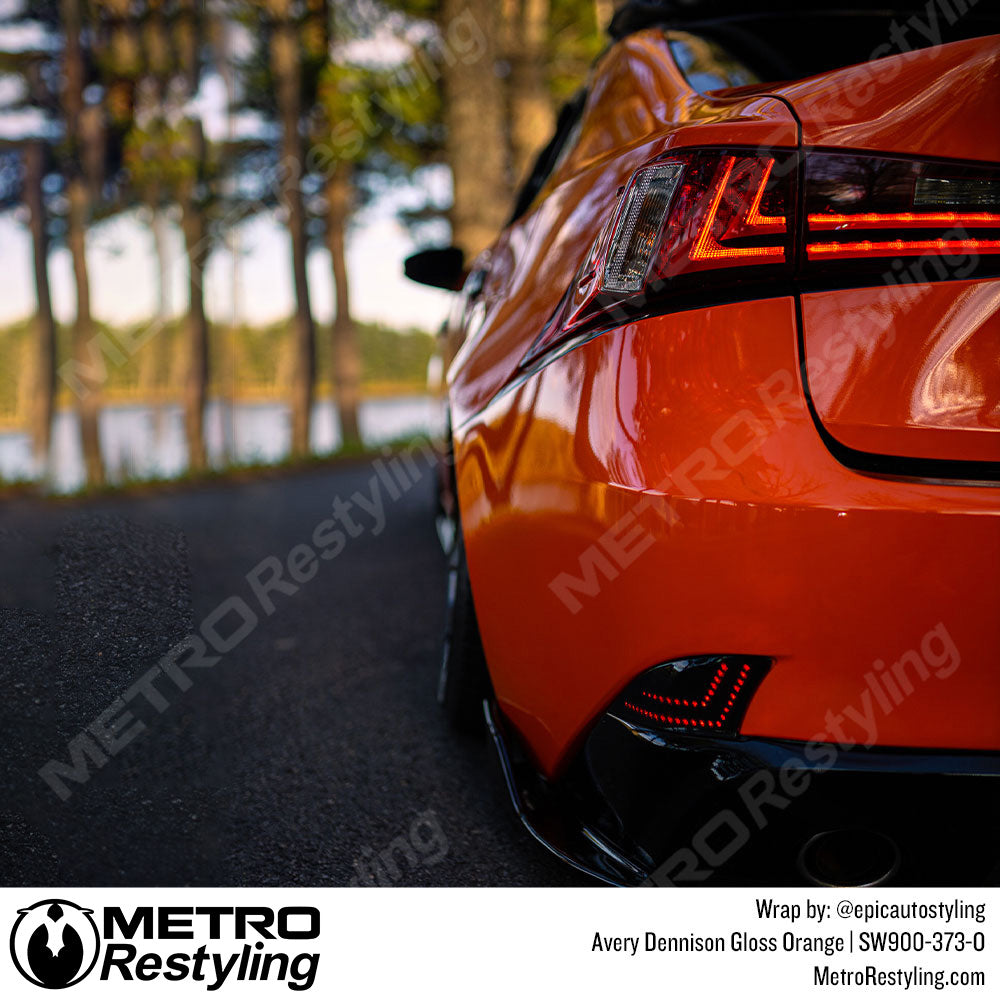Gloss Orange tail light