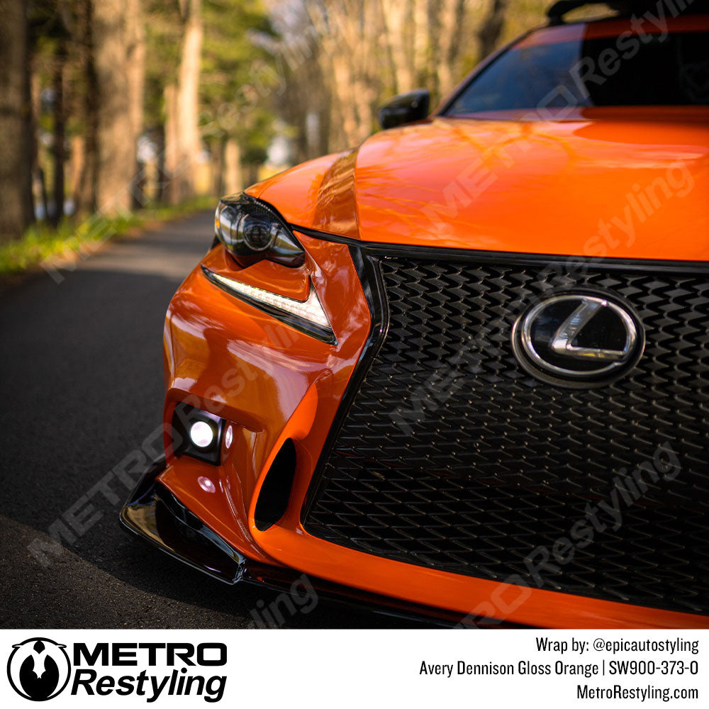 Gloss Orange Lexus