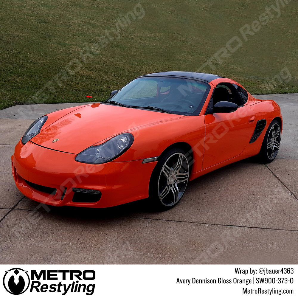 Gloss Orange Porsche