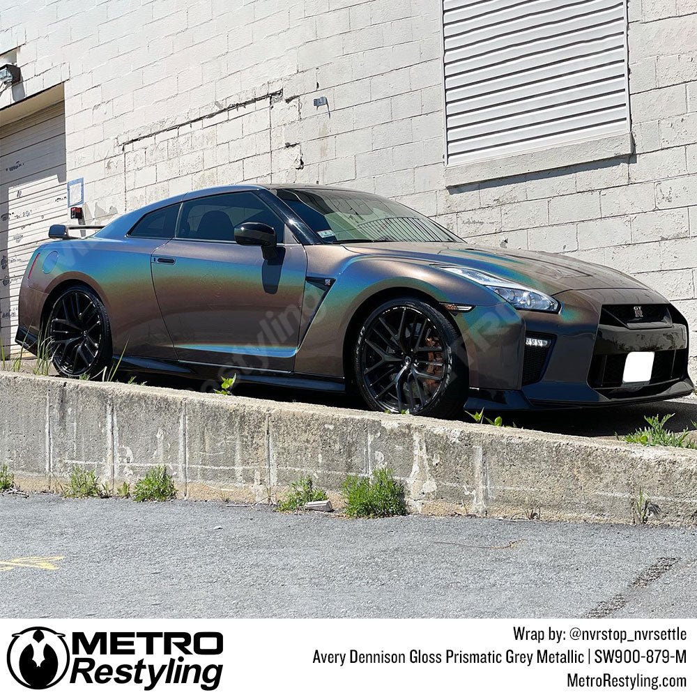 Avery Dennison SW900 Gloss Prismatic Gray Metallic