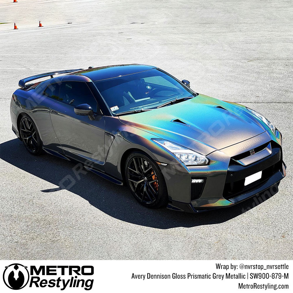 Avery Dennison SW900 Gloss Prismatic Gray Metallic