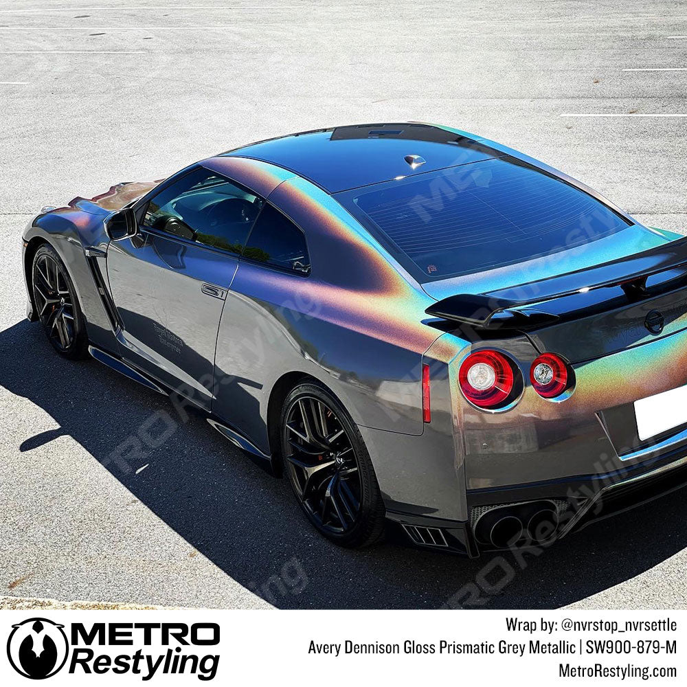Avery Dennison SW900 Gloss Prismatic Gray Metallic