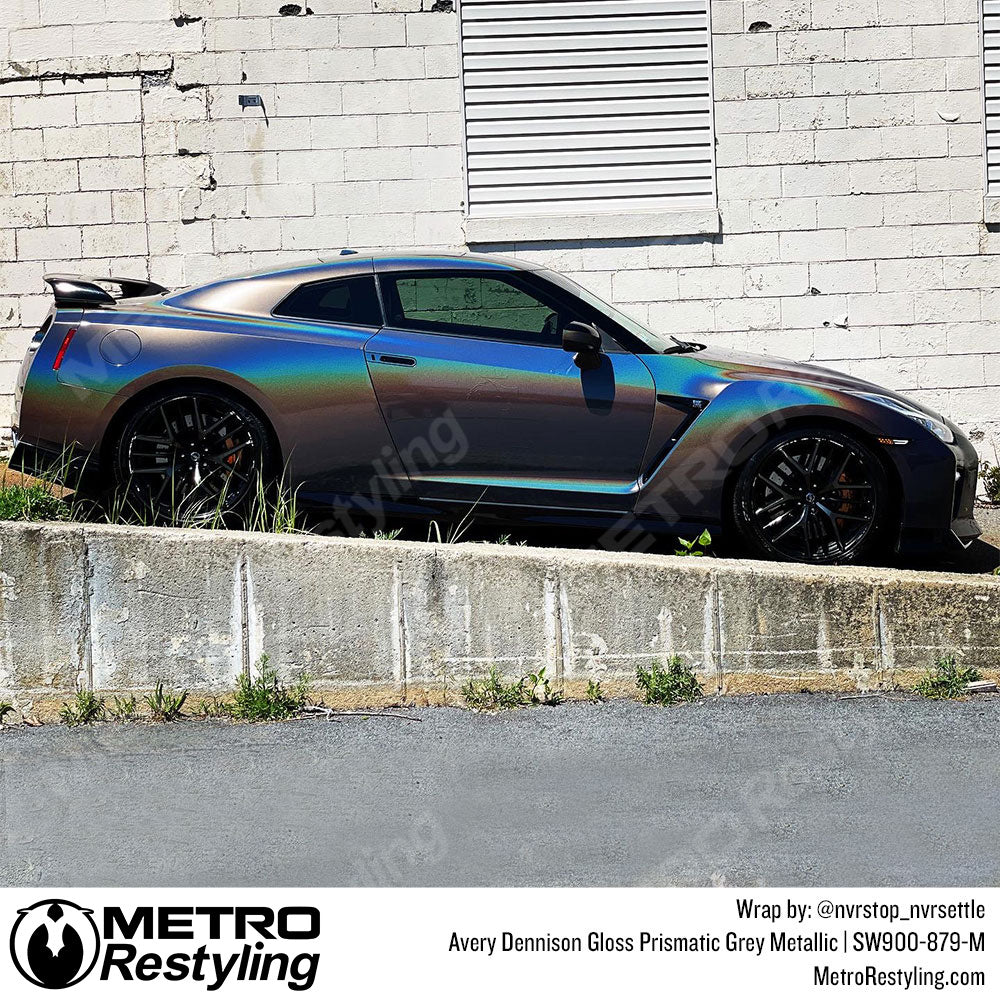 Avery Dennison SW900 Gloss Prismatic Gray Metallic