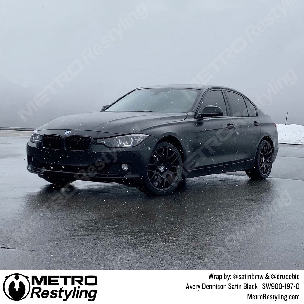 Satin Black BMW