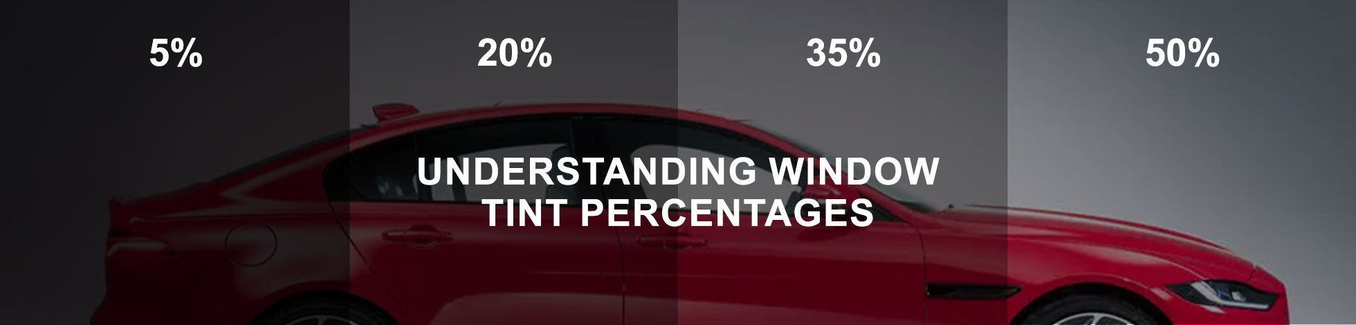 A Comprehensive Guide to Window Tint Percentages: Choosing the Right Option for Your Vehicle