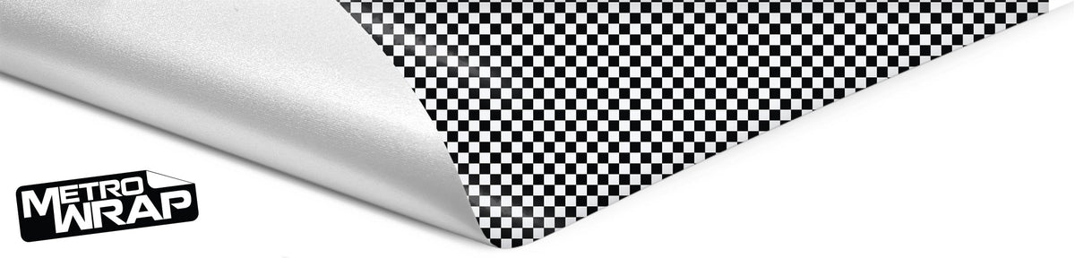 Metro Wrap Checkered Vinyl Wraps