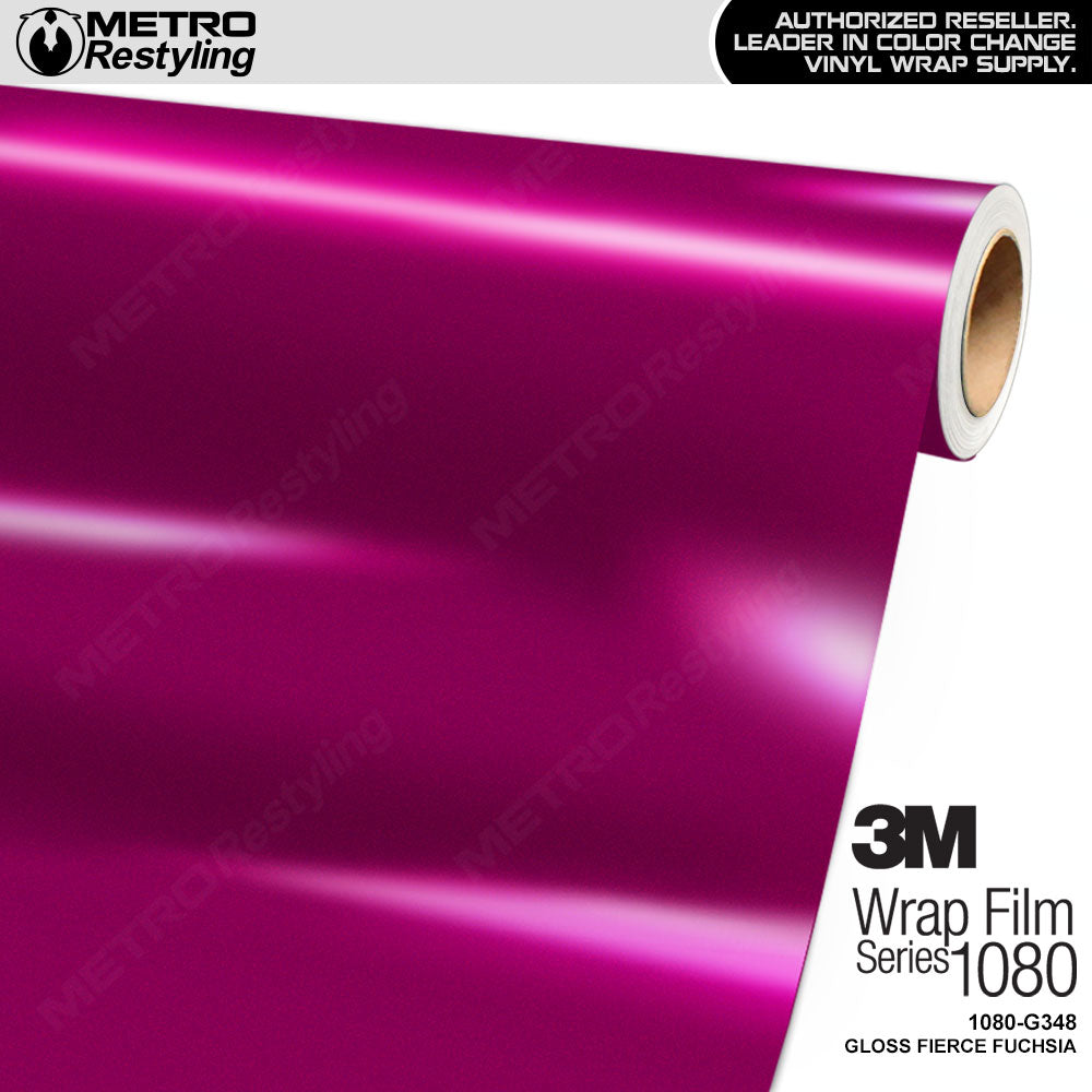 3M 1080 Gloss Fierce Fuchsia Vinyl Wrap