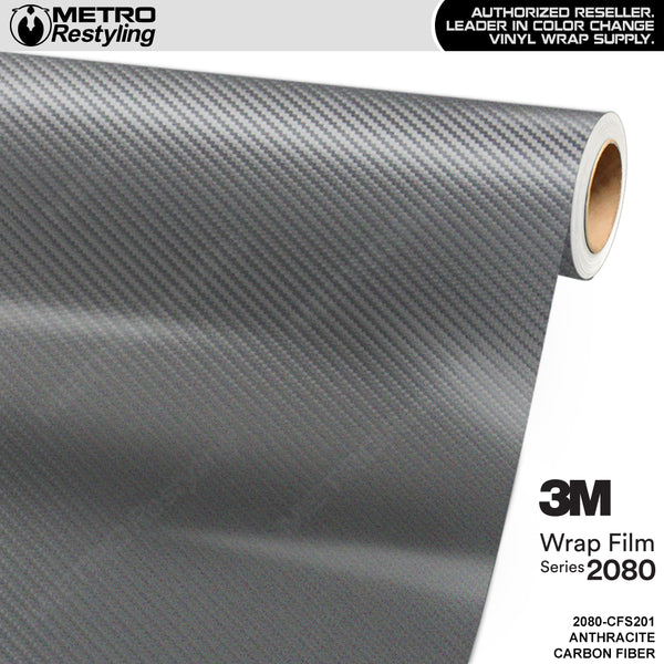 3M 2080 CFS201 Carbon Anthracite Car Wrap Autofolie 