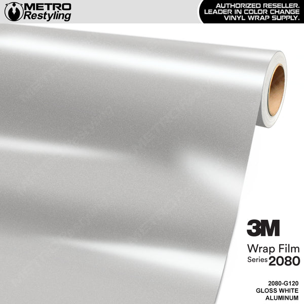3M G120 White Aluminum