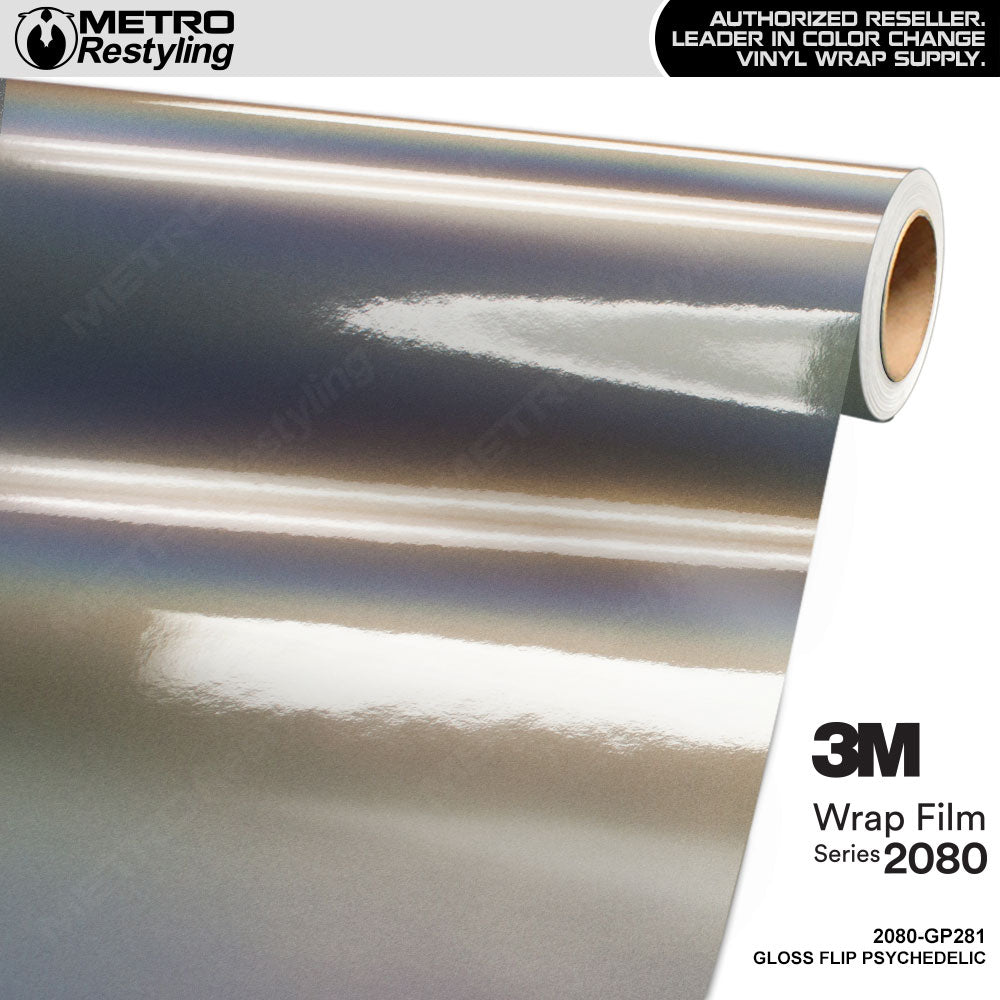 3M 2080 Gloss Flip Psychedelic Vinyl Wrap