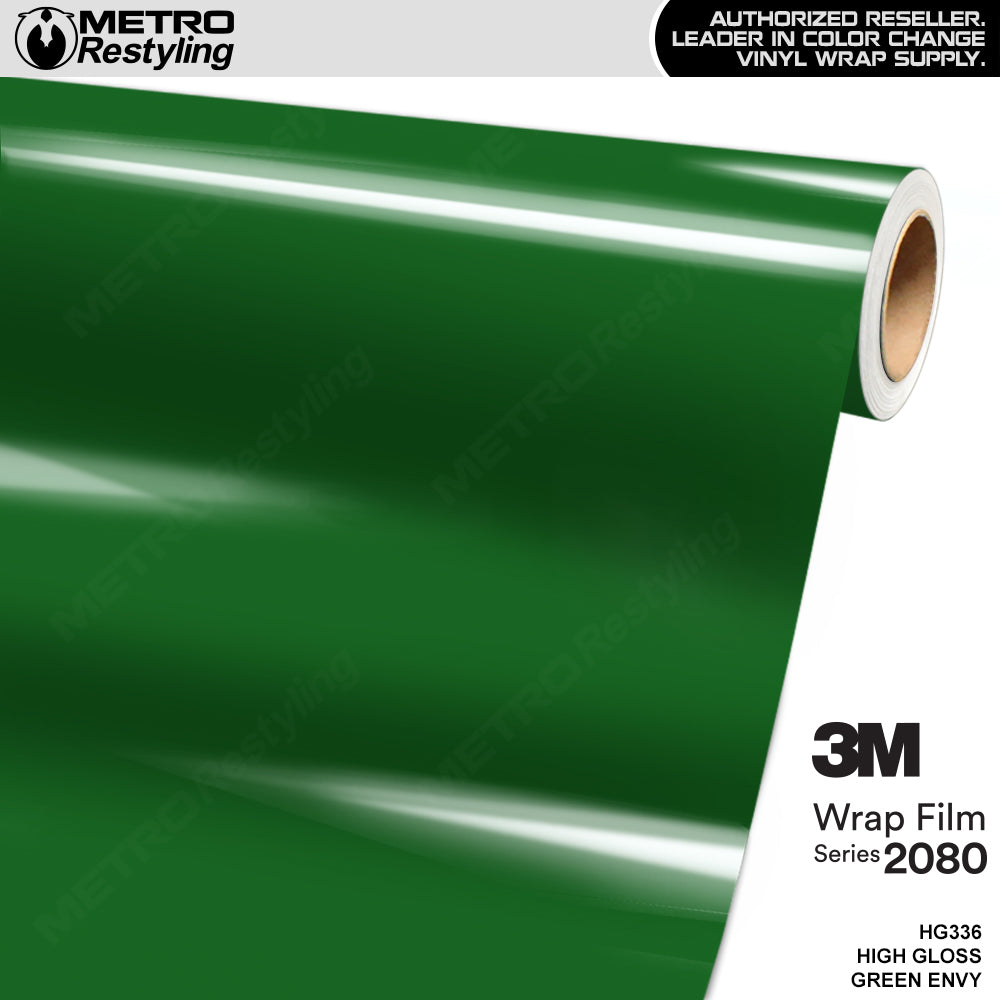 3M 2080 High Gloss Green Envy Vinyl Wrap