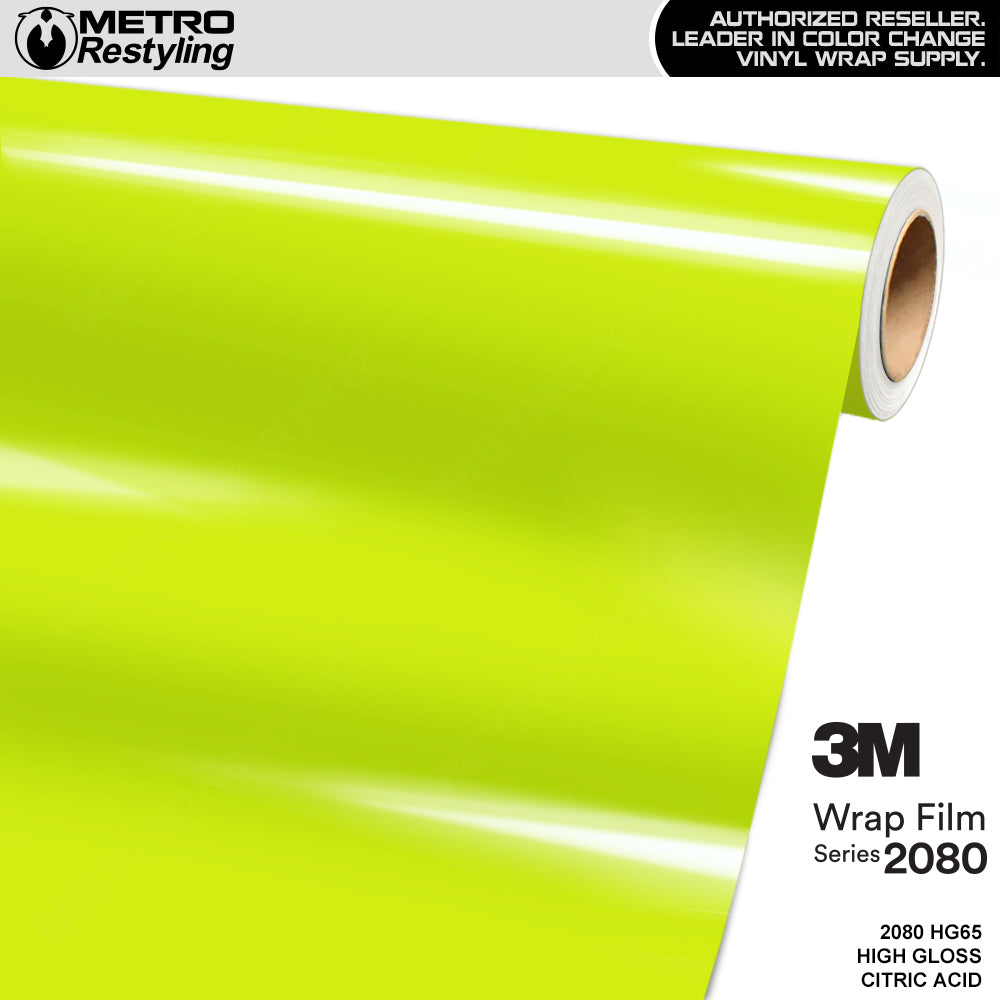 3M 2080 High Gloss Citric Acid Vinyl Wrap | HG65
