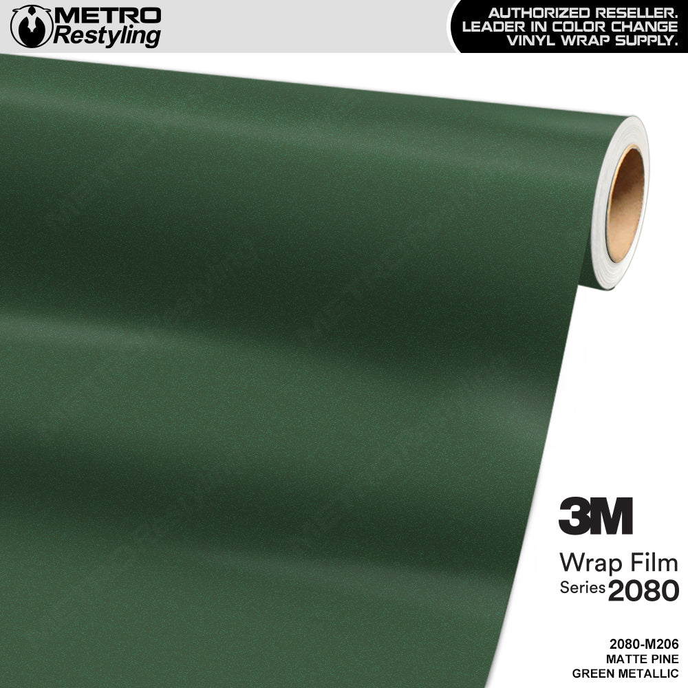 3M 2080 Matte Pine Green Metallic