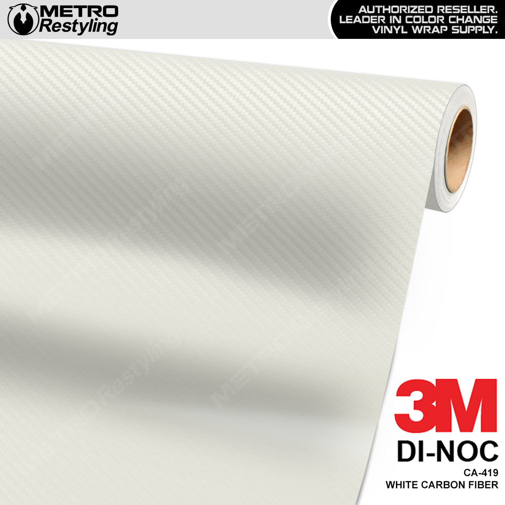 3M DI-NOC White Carbon Fiber Vinyl Wrap