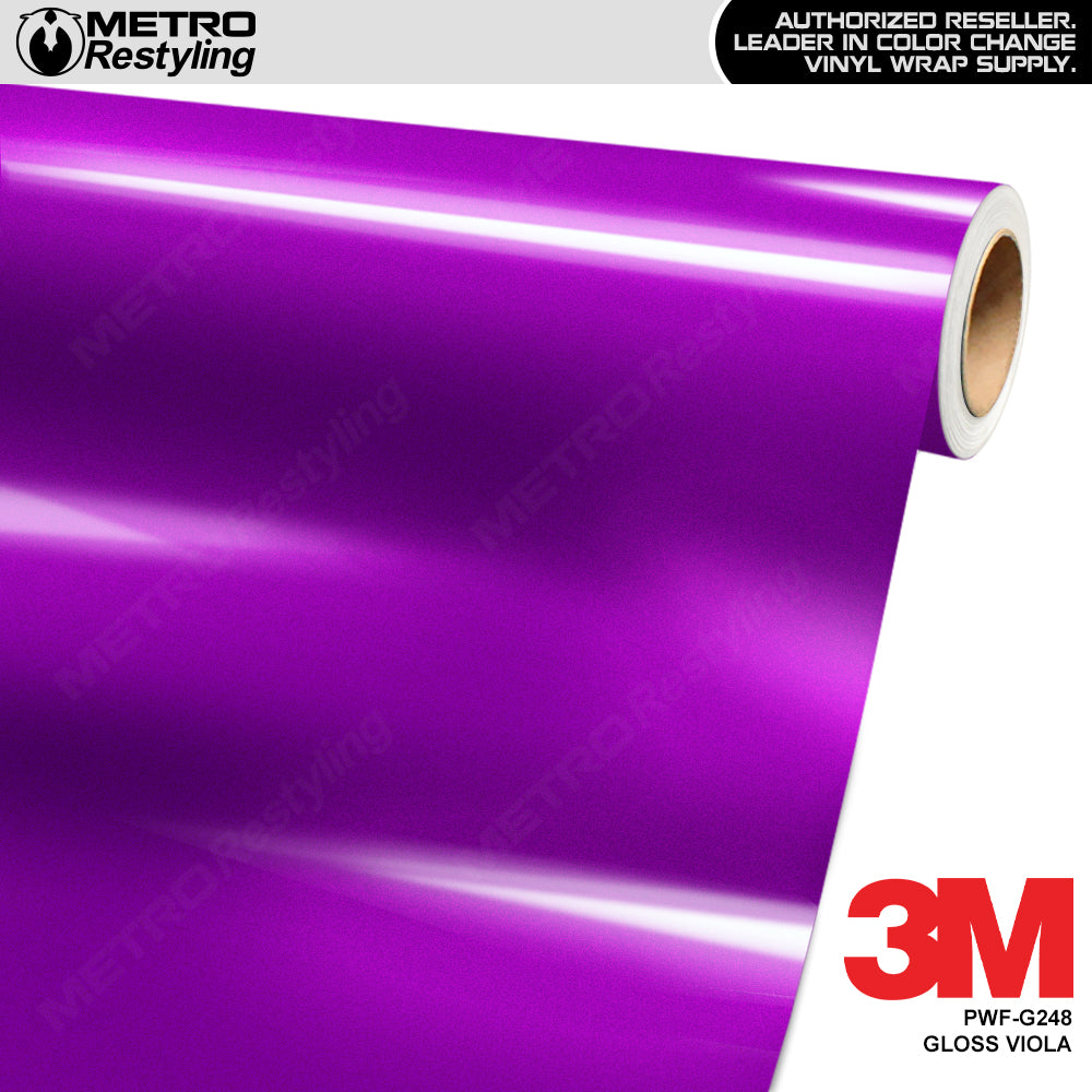 3M Gloss Viola PWF Paint Protection Film Wrap | PWF-G248