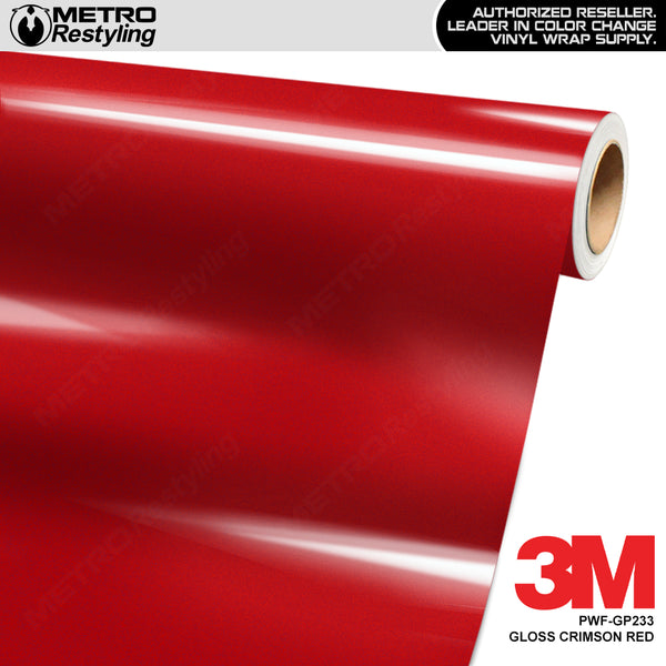 3M Gloss Crimson Red PWF PPF | Metro Restyling