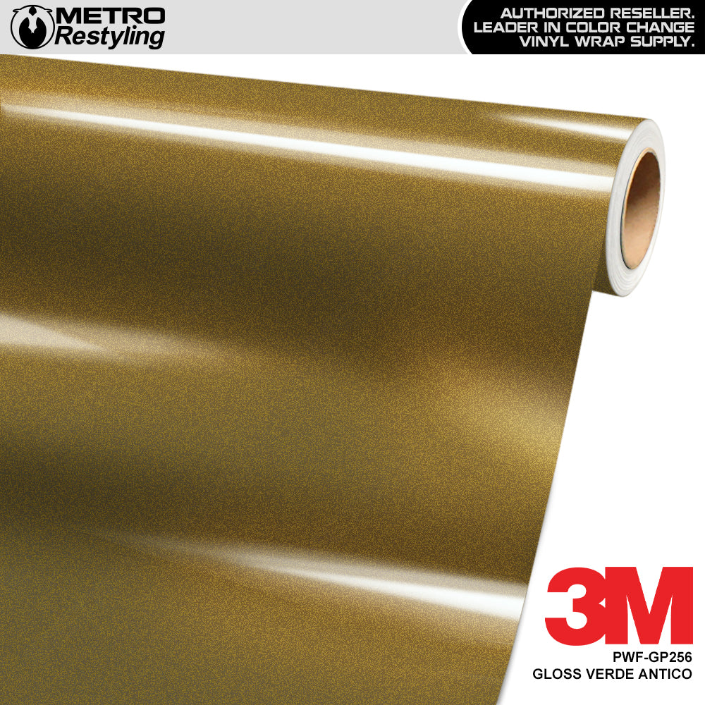 3M Gloss Verde Antico PWF Paint Protection Film Wrap | PWF-GP256