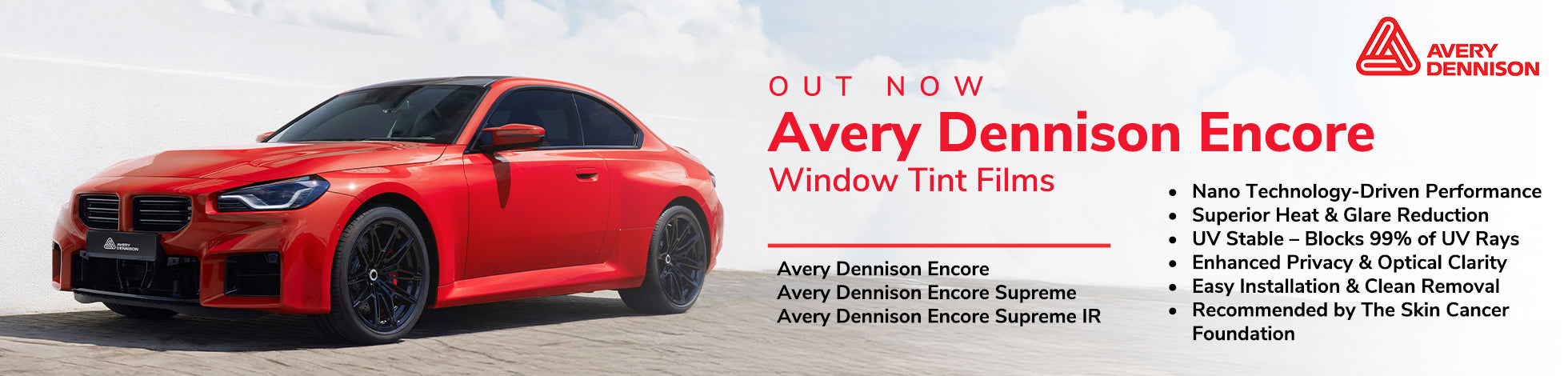 Avery Dennison window tint film