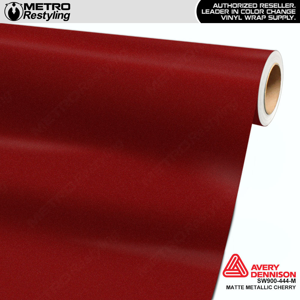 Avery Dennison SW900 Matte Cherry Metallic Vinyl Wrap | SW900-444-M