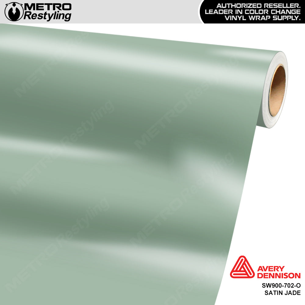 Avery Dennison SW900 Satin Jade Vinyl Wrap | SW900-702-O