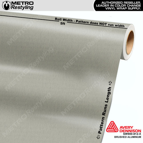 Brushed Aluminum Metallic - Avery Dennison | Metro Restyling