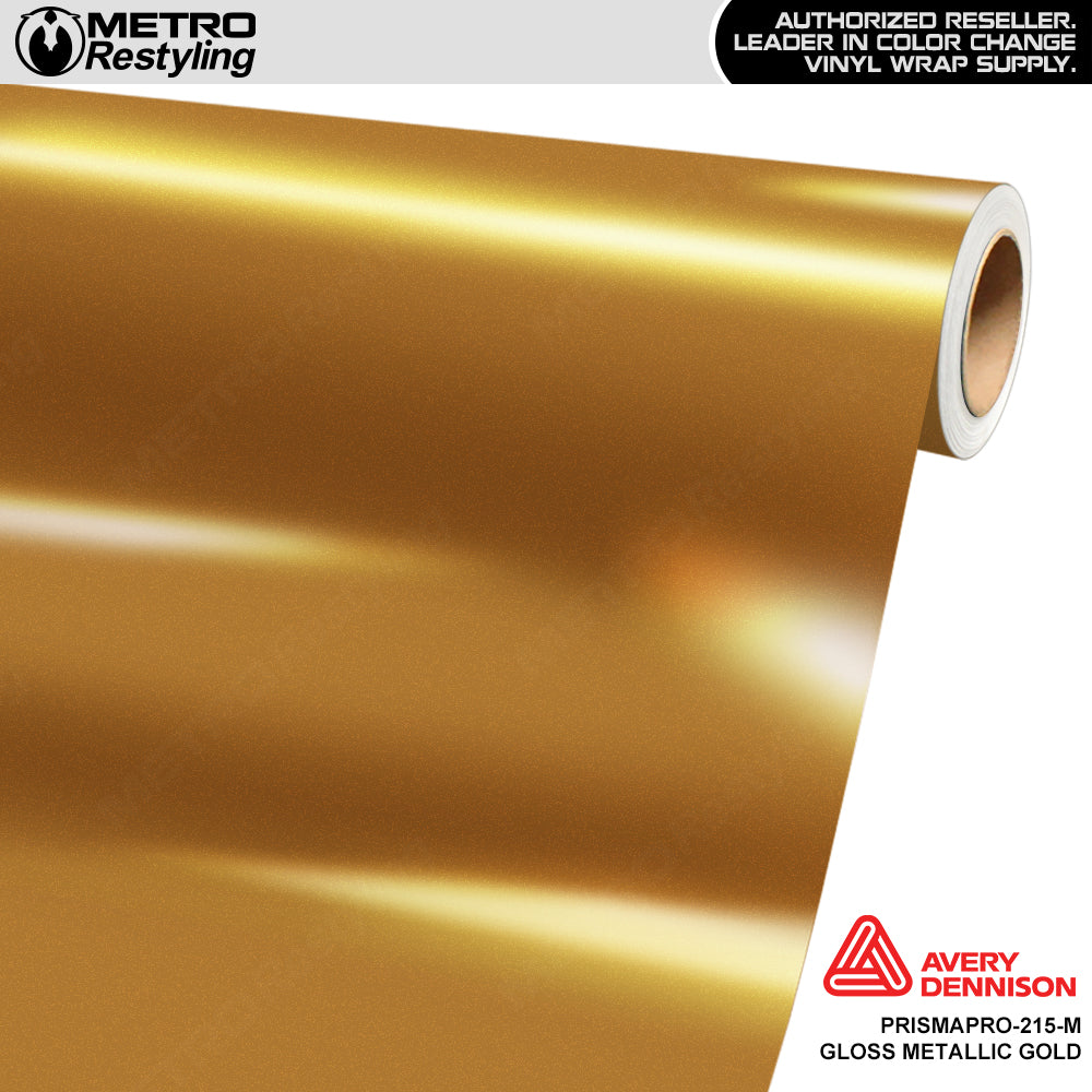 Avery Dennison Gloss Metallic Gold Colored PPF | PrismaPro-215-M