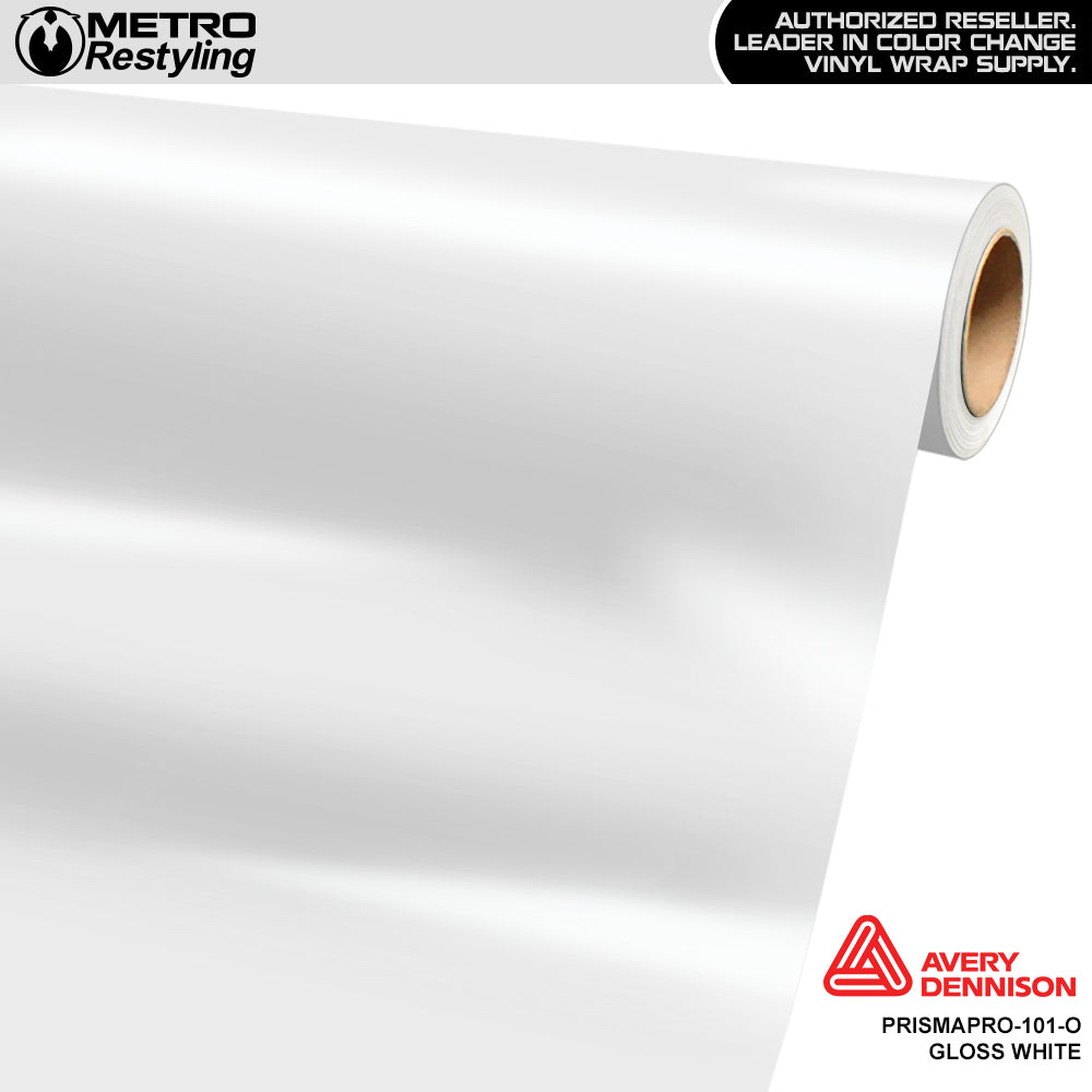 Avery Dennison Gloss White Colored PPF | PrismaPro-101-O