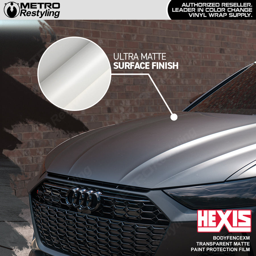 Hexis BodyFence X Matte Paint Protection Film | Metro Restyling