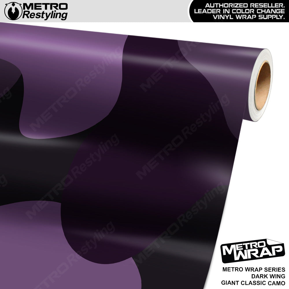 Metro Wrap Giant Classic Darkwing Camouflage Vinyl Film