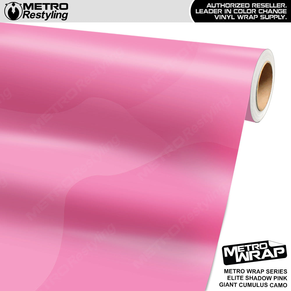 Metro Wrap Giant Cumulus Elite Shadow Pink Camouflage Vinyl Film