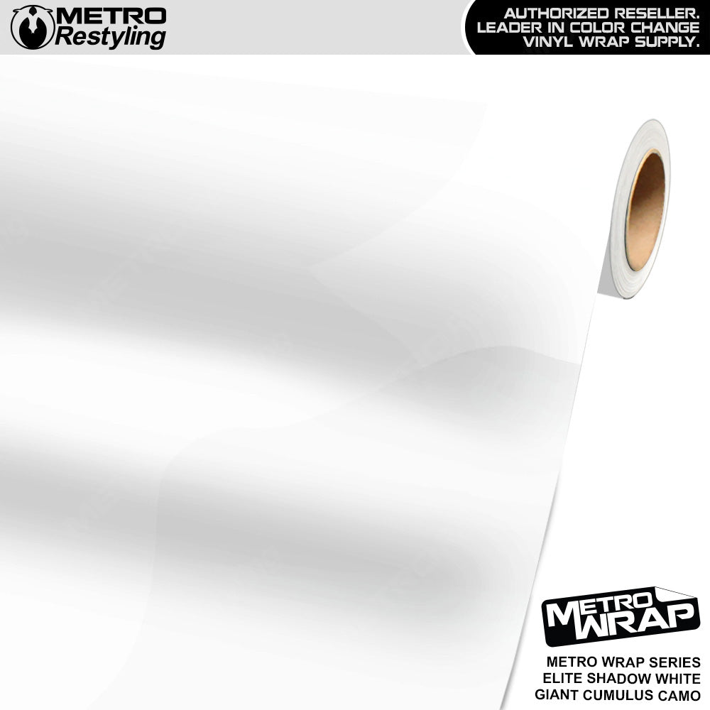 Metro Wrap Giant Cumulus Elite Shadow White Camouflage Vinyl Film