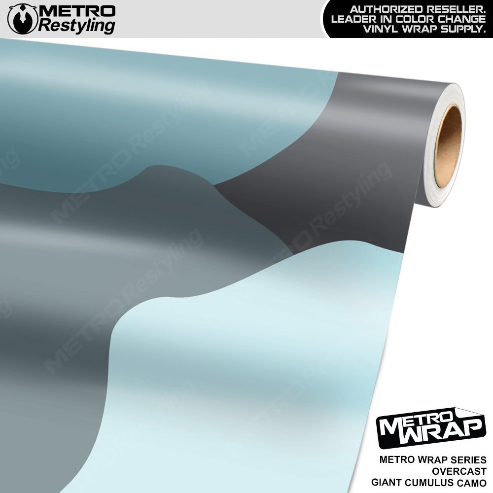 Metro Wrap Giant Cumulus Overcast Camouflage Vinyl Film