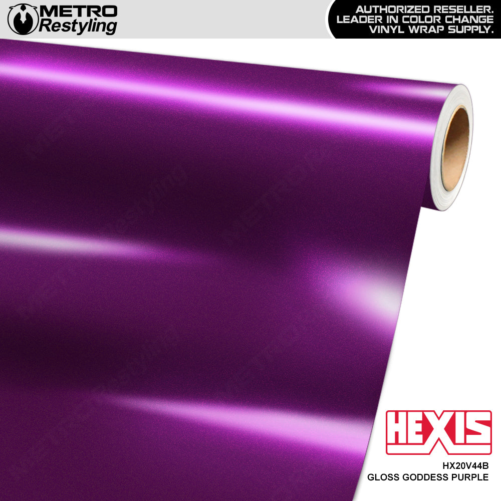 Hexis Gloss Goddess Purple Vinyl Wrap | HX20V44B