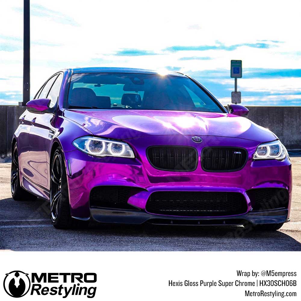 Hexis Gloss Purple Super Chrome