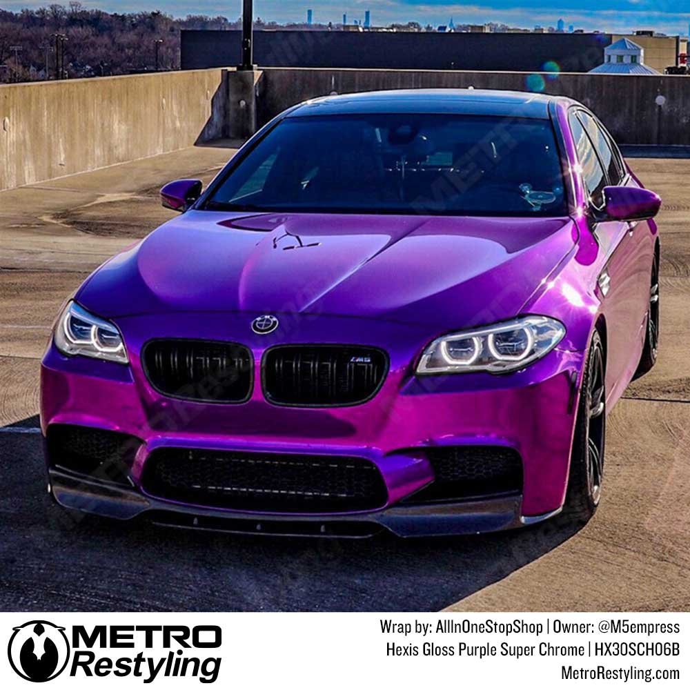 Hexis Gloss Purple Super Chrome