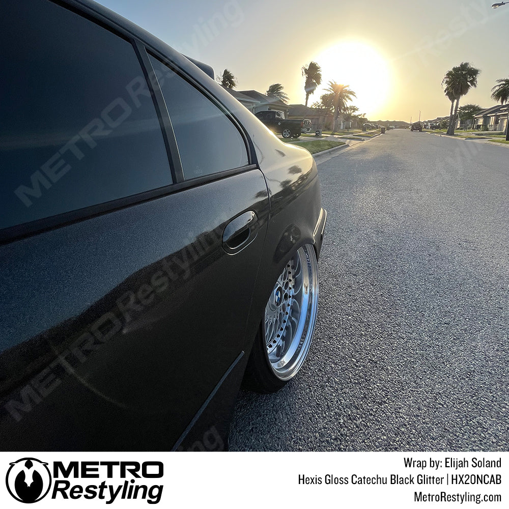 Gloss Catechu Black Glitter - Hexis | Metro Restyling
