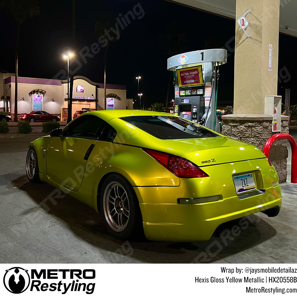 Gloss Yellow Metallic - Hexis | Metro Restyling