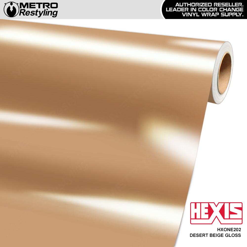 Hexis Gloss Desert Beige Vinyl Wrap | HXONE202