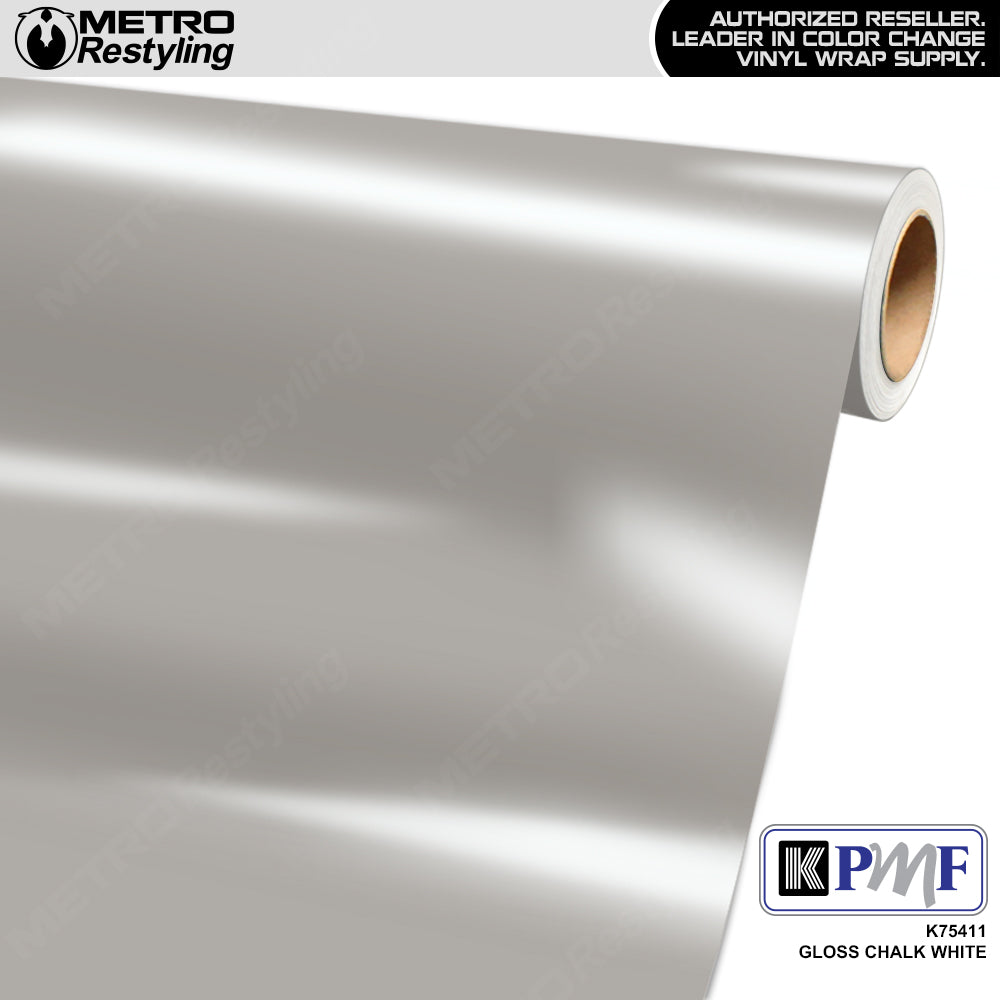 KPMF K75400 Gloss Chalk White Vinyl Wrap