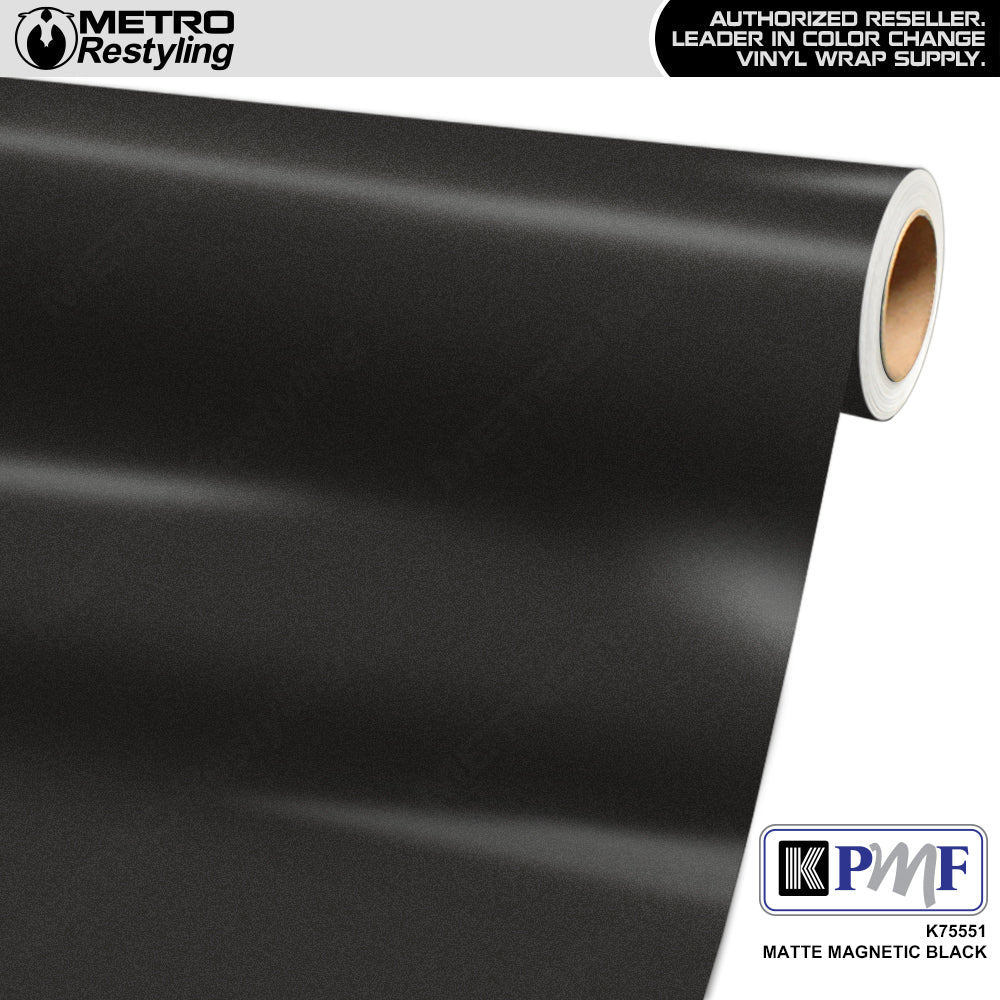 KPMF K75500 Matte Magnetic Black Vinyl Wrap