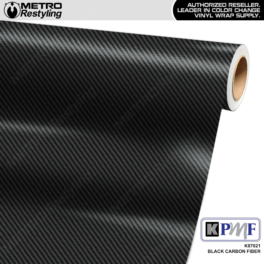 KPMF K87000 Black Carbon Fiber Vinyl Wrap