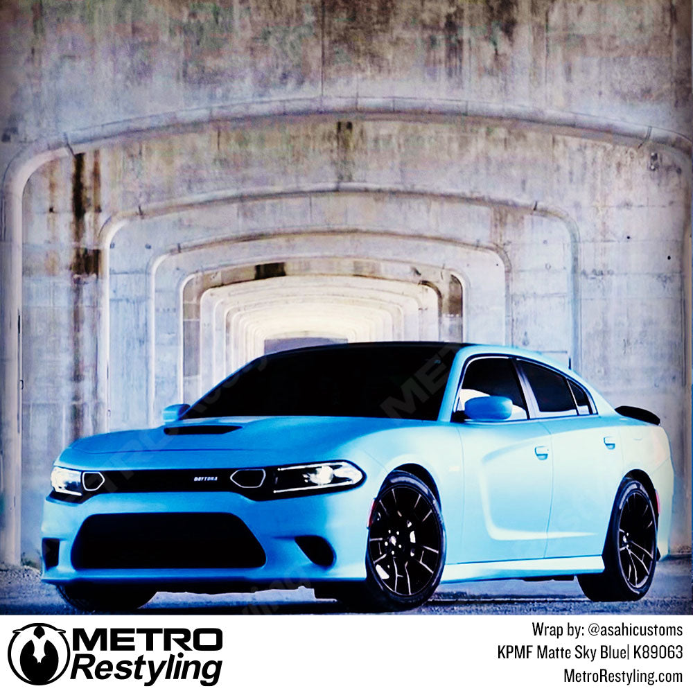 Dodge Charger Matte Blue